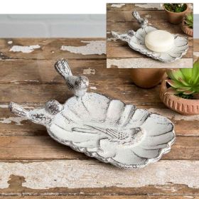 White Wren Soap Dish - Box Of 2